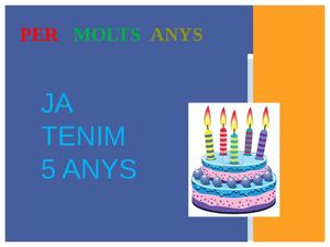 P4, Fem 5 Anys Pel Maig