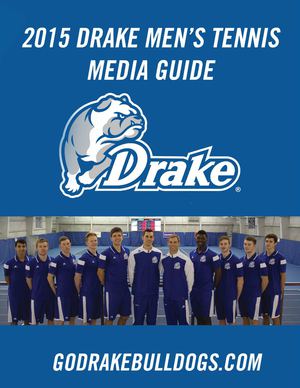 2015 Drake Men's Tennis Media Guide