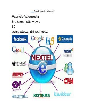 Servicios De Internet