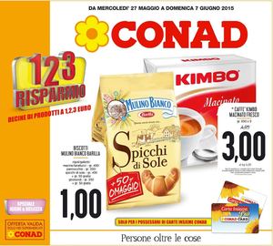 Volantino Conad Calabria Dal 27 Maggio Al 7 Giugno
