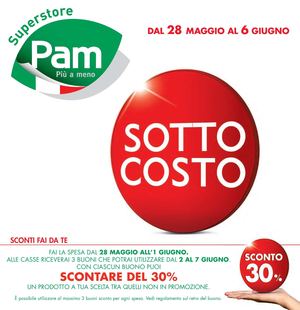 Volantino Pam Dal 28 Maggio Al 6 Giugno