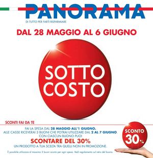 Volantino Panorama Dal 28 Maggio Al 6 Giugno