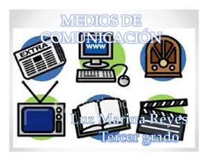 medios de comunicacion