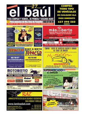 Periódico el Baúl, primera y segunda mano