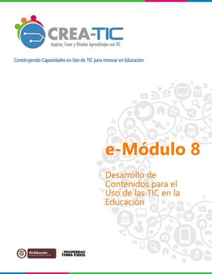 Modulo 8 Desarrollo De Contenidos Uso De Tic