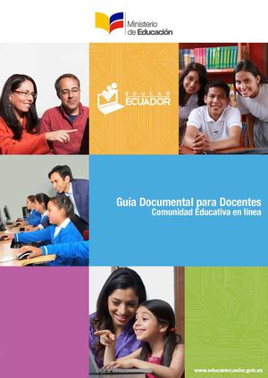 Guia Educar Ecuador Para Docentes