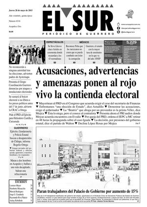 El Sur Jueves 28052015