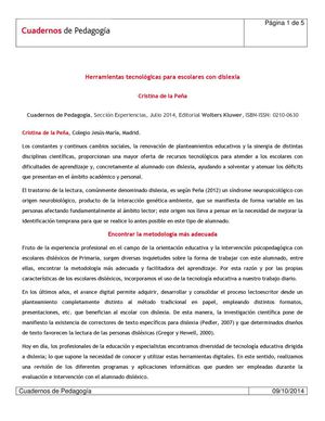 Herramientas Tecnologicas Dislexia