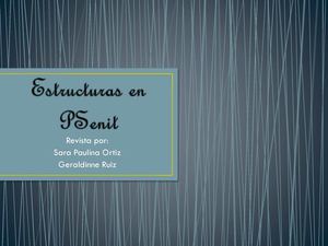 Estructuras En PseInt