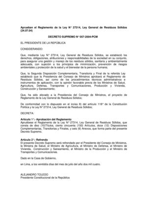 Ds057 2004 Reglam Residuos Sólidos