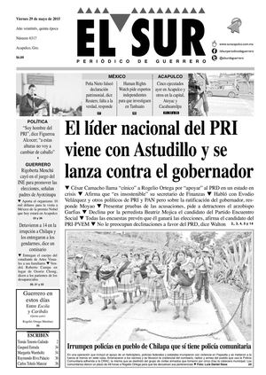 El Sur Viernes 29052015