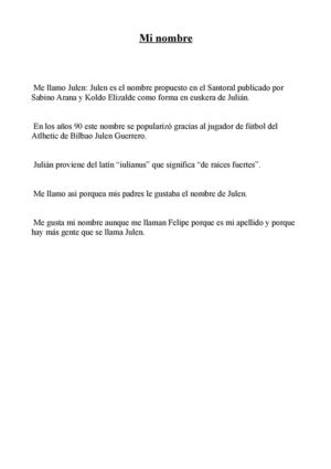 Gazte 1ª Redacción