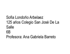 Sofia Londoño Arbelaez