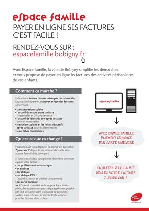 Espace famille : mode d'emploi