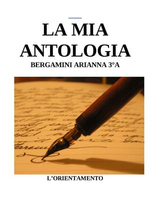 La Mia Antologia-Arianna Bergamini