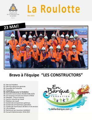 La Roulotte - ACQ Estrie - Mai 2015