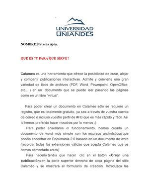 Calameo que es ? y para que sirve ?