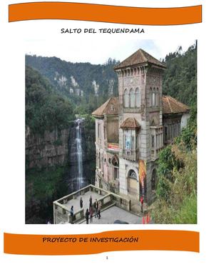 Libro Salto Del Tequendama