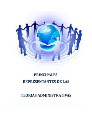 Representantes Teorías Administrativas