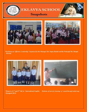 Eklavya Snapshot May 2015