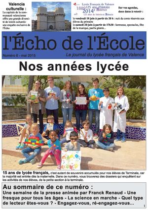 L'écho de l'école 06