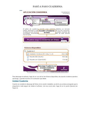 Paso A Paso Cuadernia