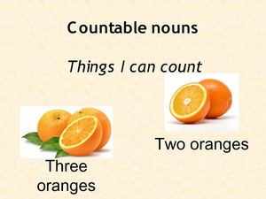 Countable Uncountable Nouns