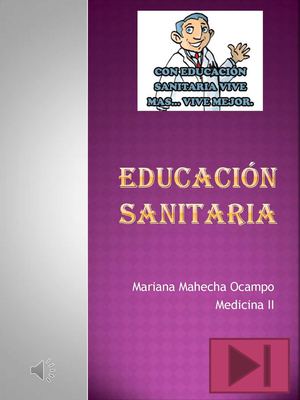 Educación Sanitaria
