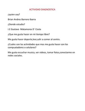 Actividad Diagnostica 02