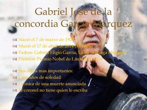 Gabriel García Márquez