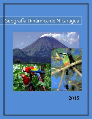 Geografía Dinámica de Nicaragua