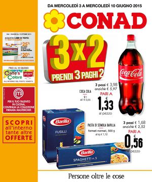 Volantino Conad Abruzzo Dal 3 Al 10 Giugno