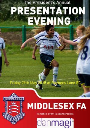 2014-15 Presentation Evening Programme