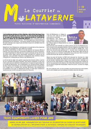 Courrier de Malataverne a94 N°52
