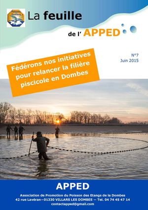 Feuille de l'APPED N°7 - 2015