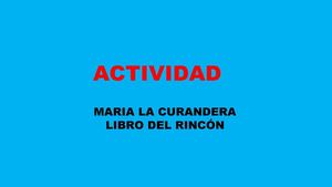 Maria La Curandera