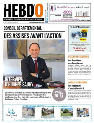 L'hebdO N° 107 Magazine d'actualité d'Orléans et de son Agglo