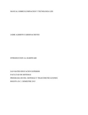 Manual Sobre Iluminacion Y Tecnologia Led