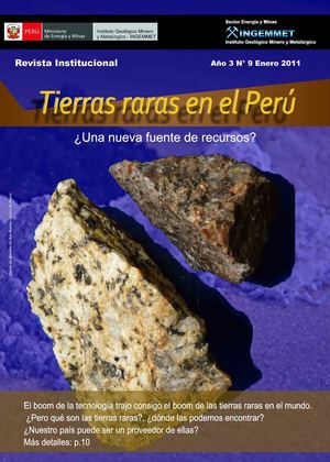 Revista Institucional N°9 INGEMMET