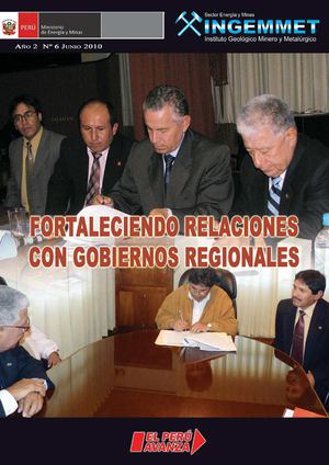 Revista Ingemmet N°6 2010