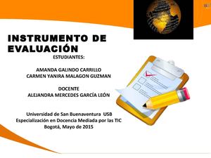 Estrategias De Evaluacion Final