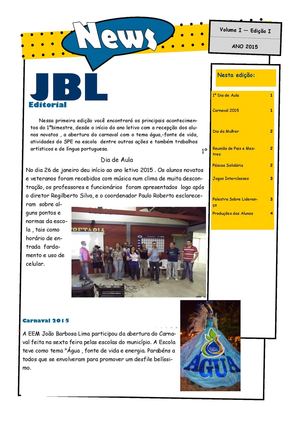 JBL NEWS-1ª edição 2015