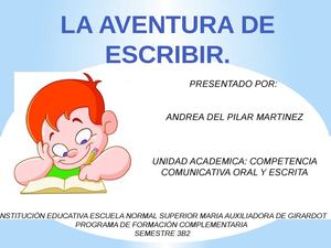 Expo La Aventura De Escribir 2