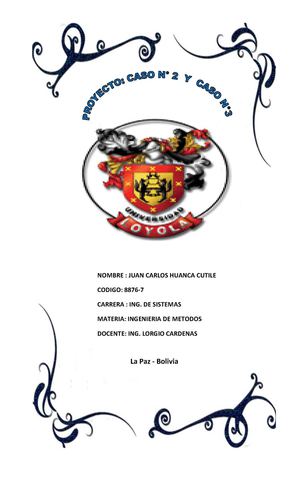 Ingenieria De Metodos Proyecto