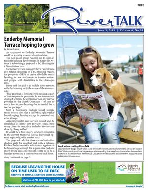 Enderby River Talk - June 5, 2015