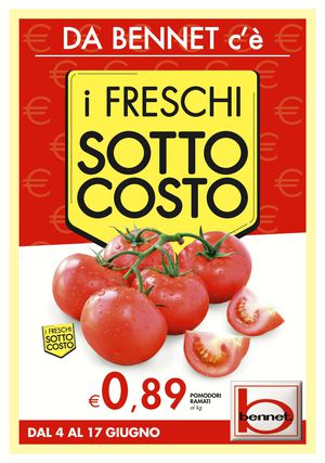 Volantino Bennet Dal 4 Al 17 Giugno