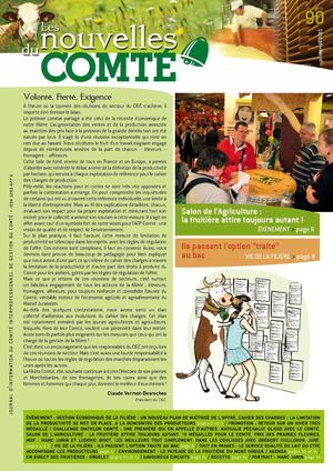 Les Nouvelles du Comté n°90 - Printemps 2015