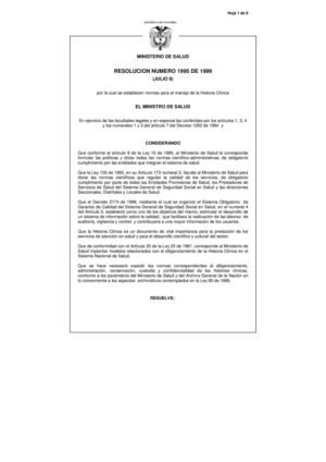 Resolucion 1995 1999