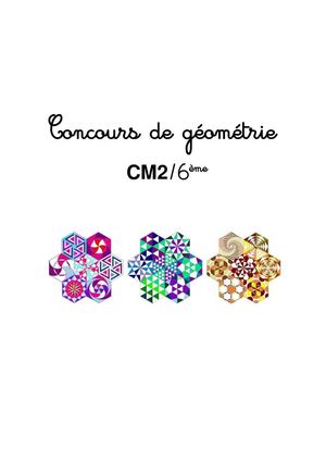 concours géométrie