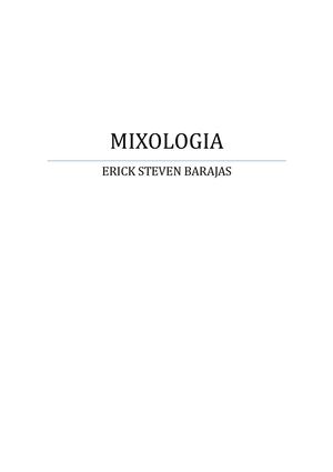 Mixologia